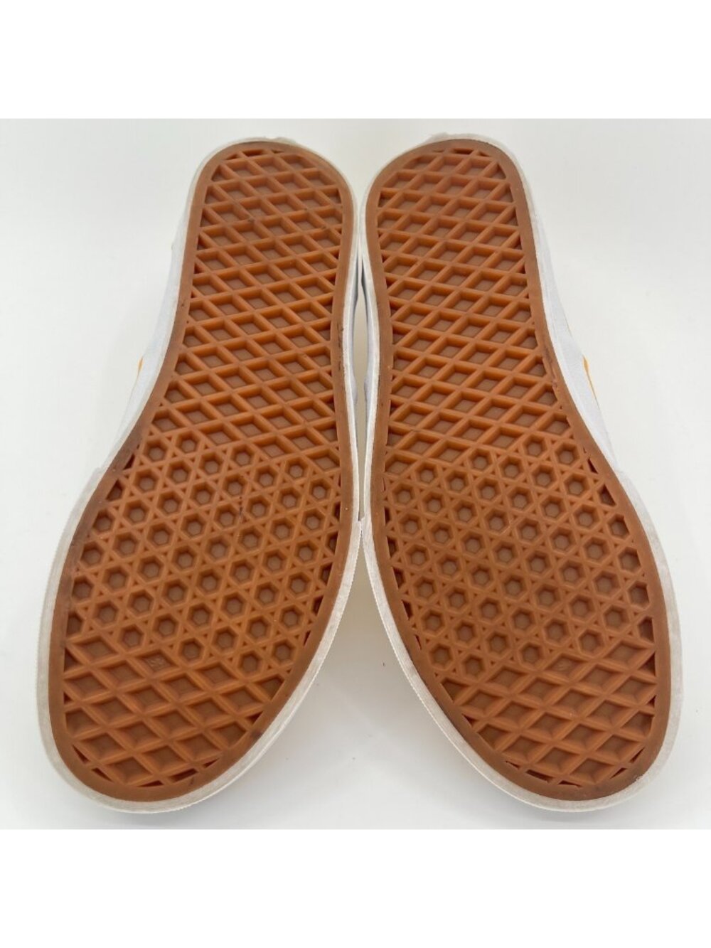 Vans Era Checkerboard Womens Size 6.5 Yellow White Athletic Skate Shoes Sneakers - Picture 7 of 9